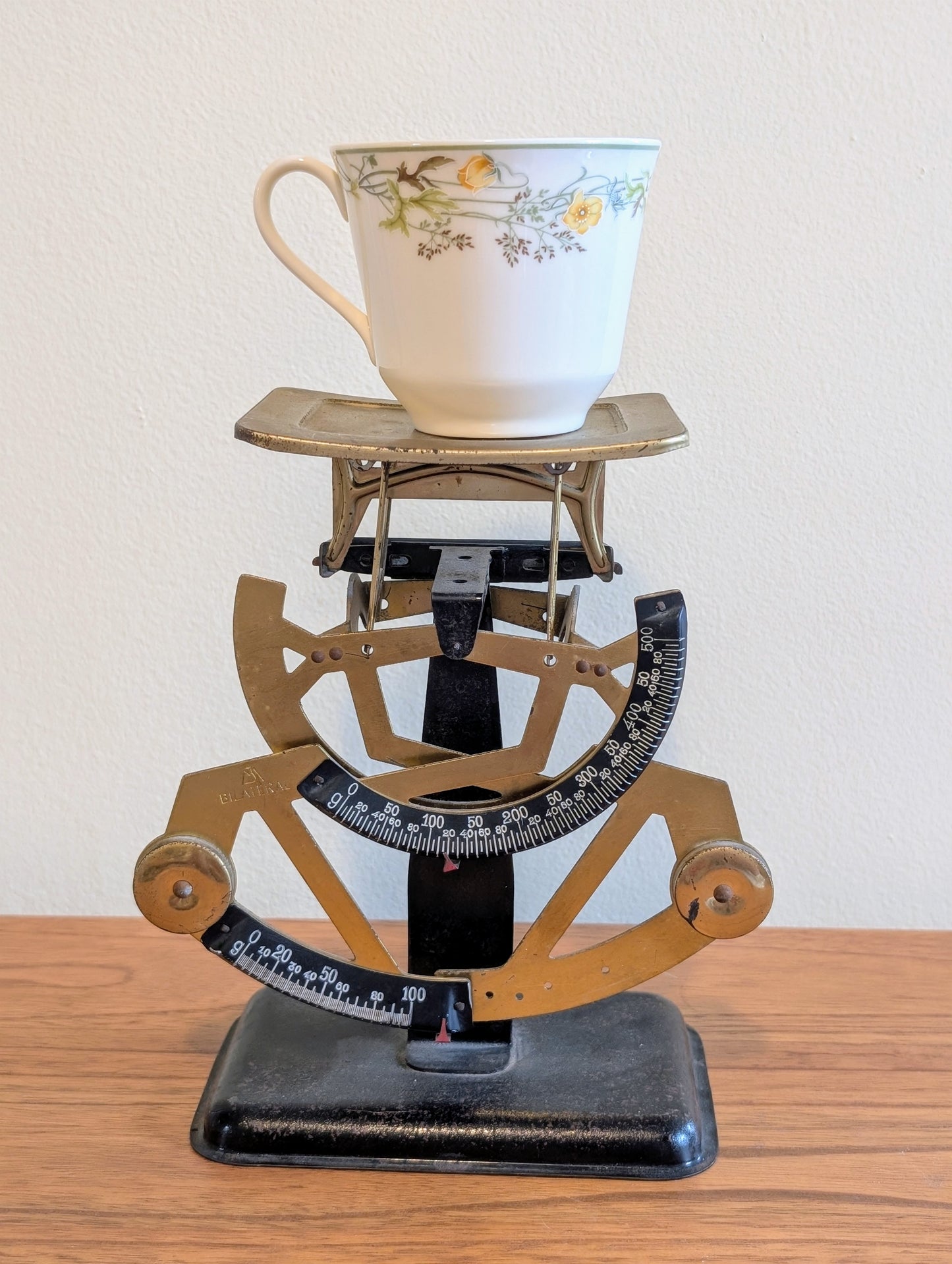 1930s Bilateral Letter Scale