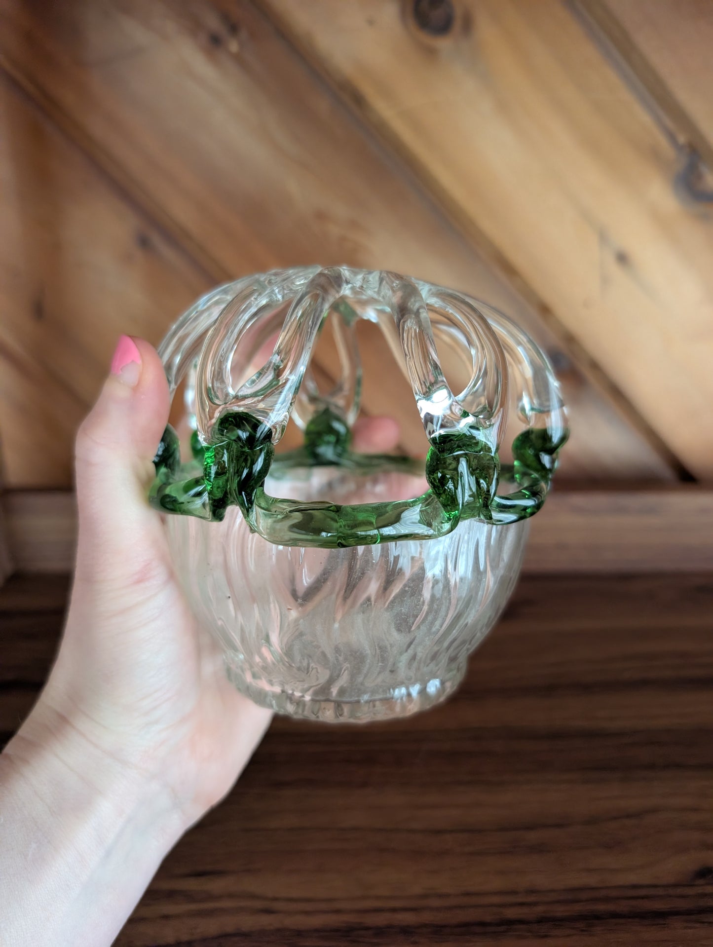 Blown Glass Brides Bank