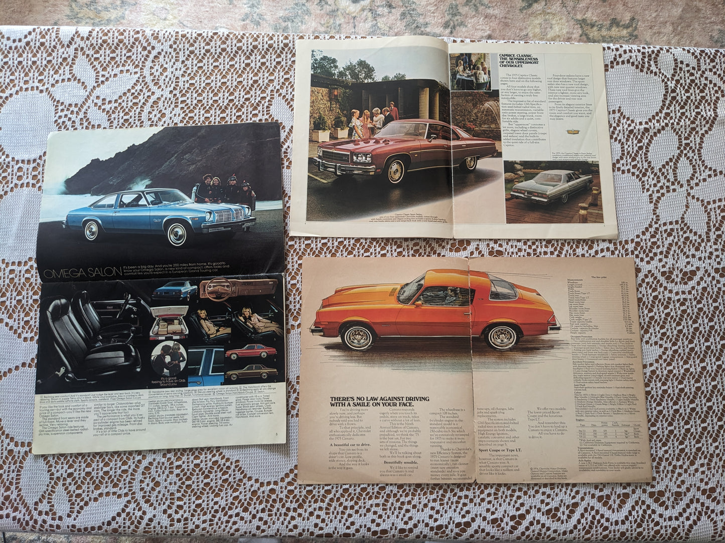 1960s and 1970 Car Catalogs and Magazine