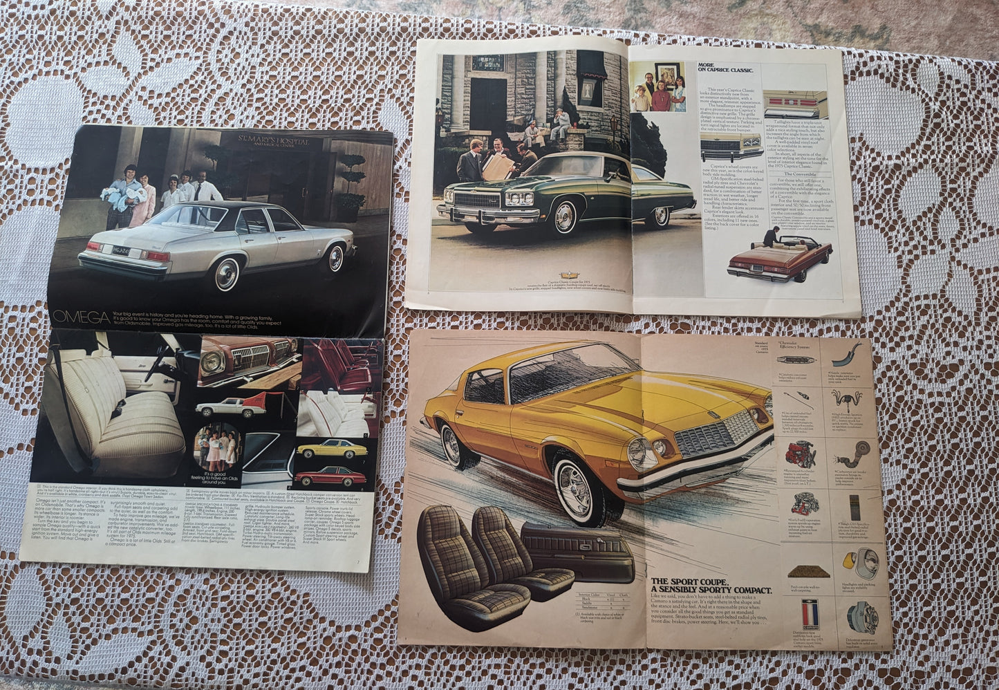 1960s and 1970 Car Catalogs and Magazine