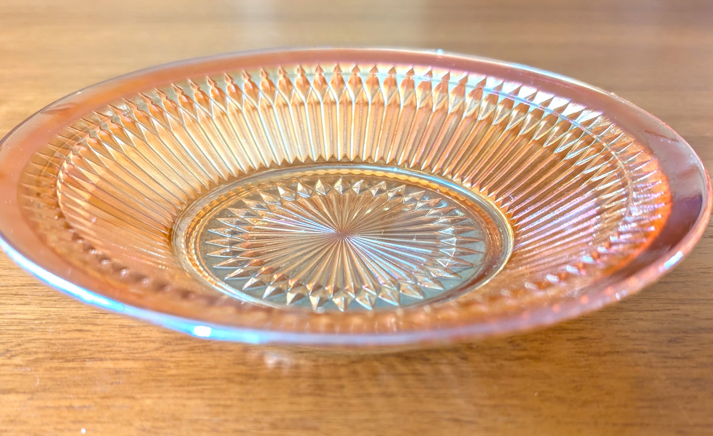 Marigold Carnival Glass Bowl