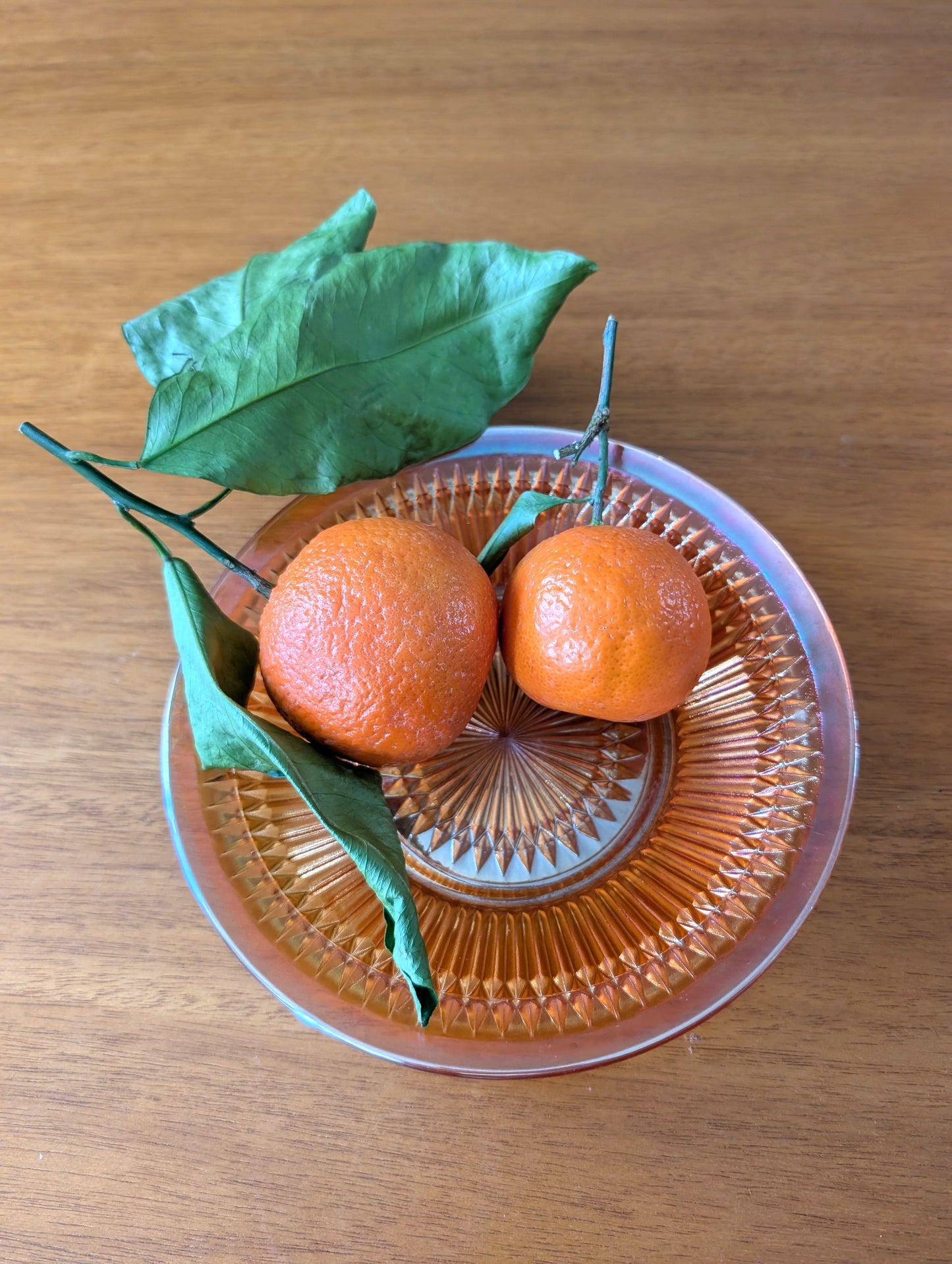 Marigold Carnival Glass Bowl