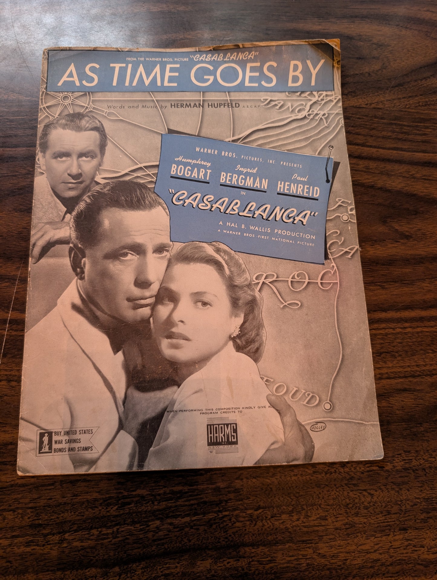 As Time Goes By Sheet Music Casablanca