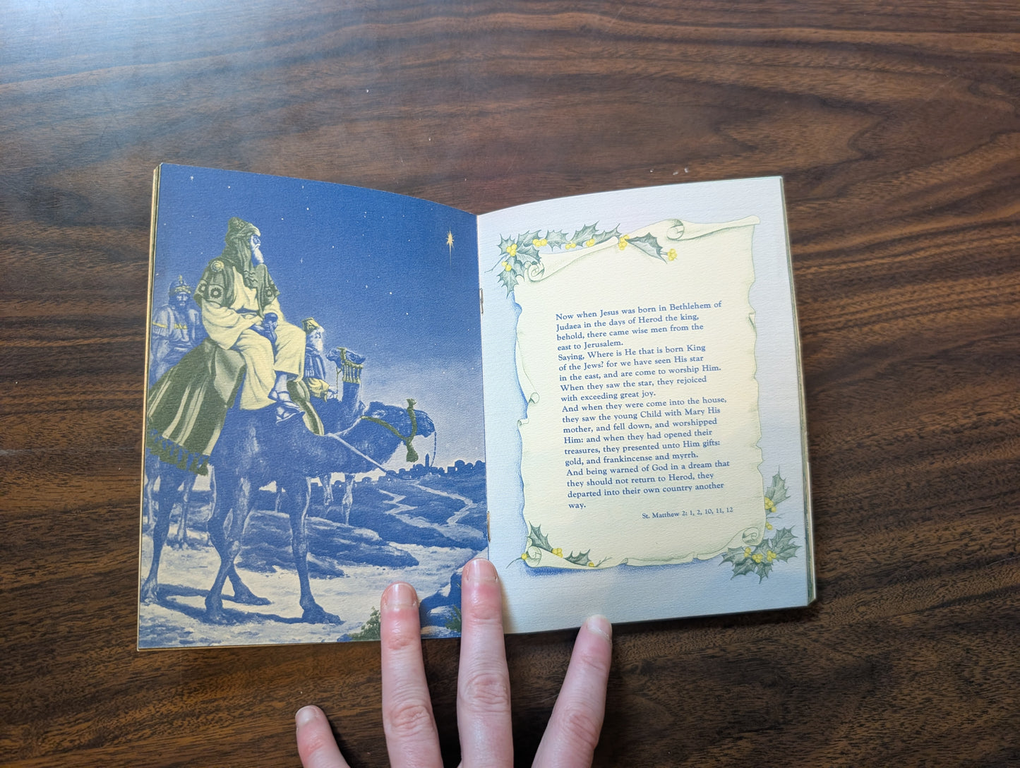 1959 Christmas Greetings Poetry Book By Ideals Productions
