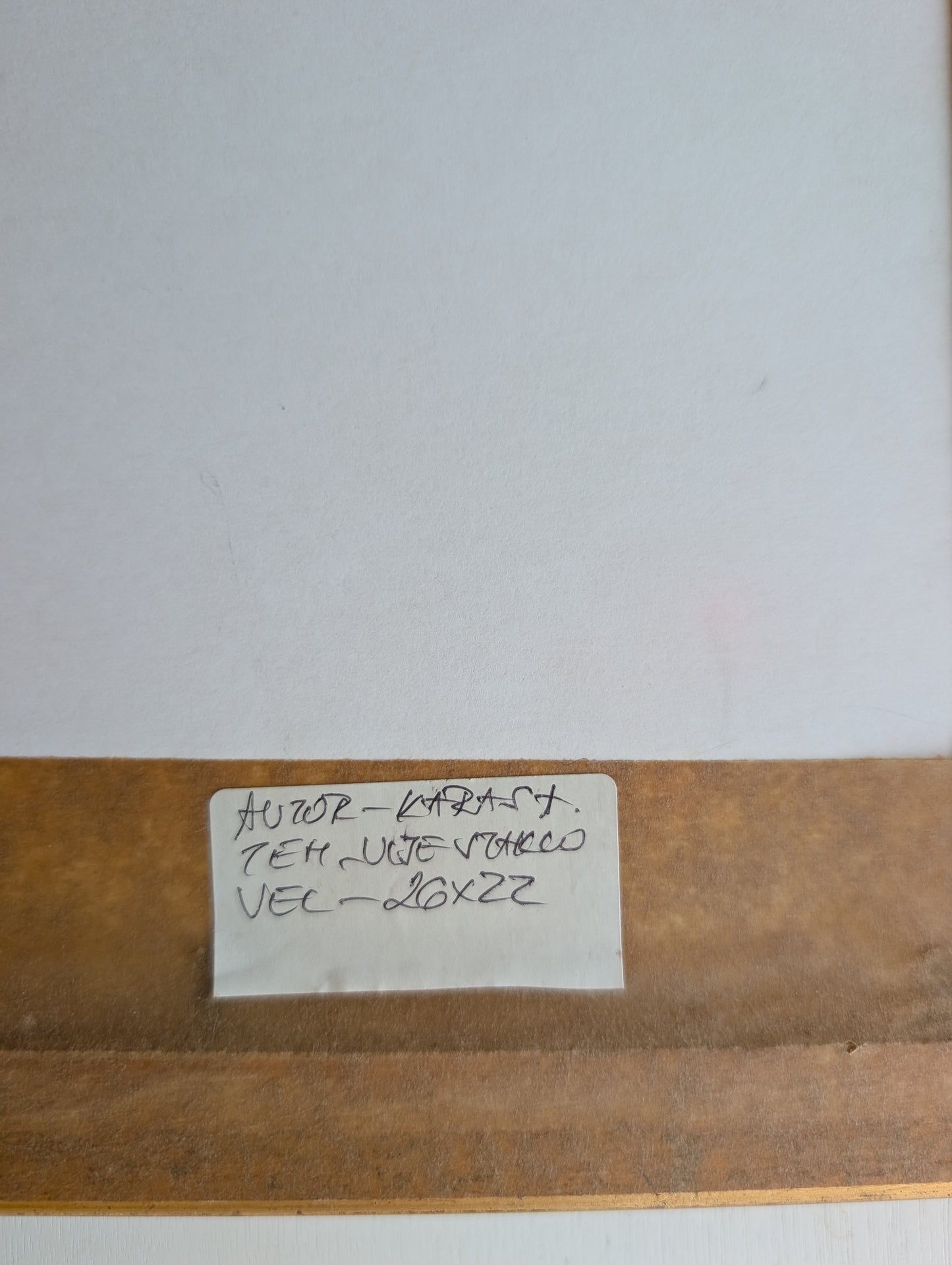 Croatian Naïve Oil on Glass Painting Signed A. Karas 1989 Framed Art