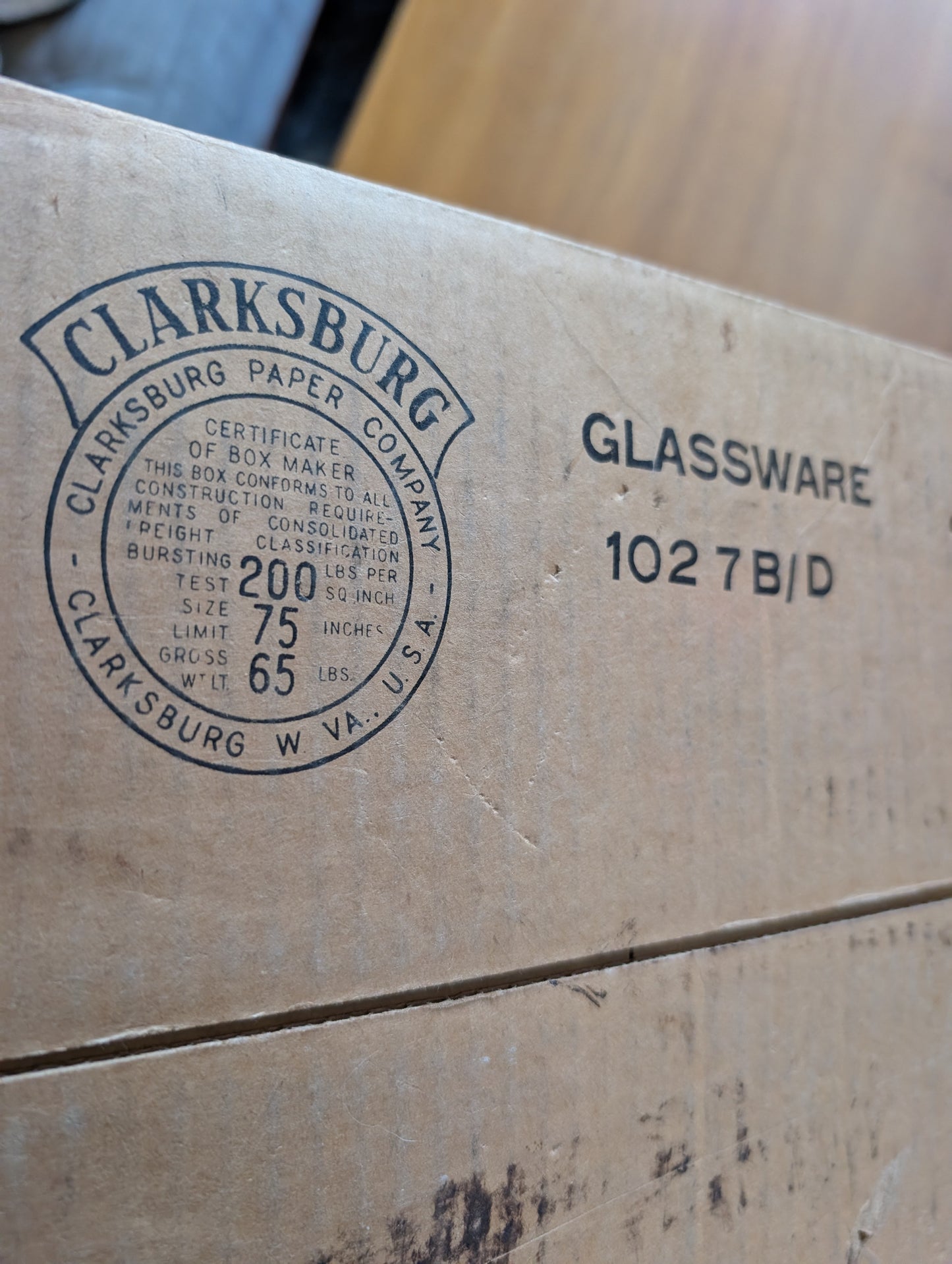 New Vintage Colony Glass Daisy 8 Piece TV Set