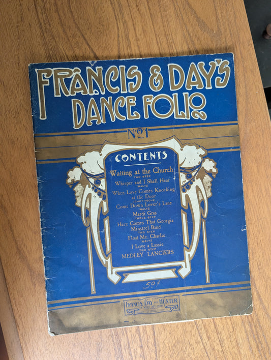 Francis and Day's Dance Folio No 1