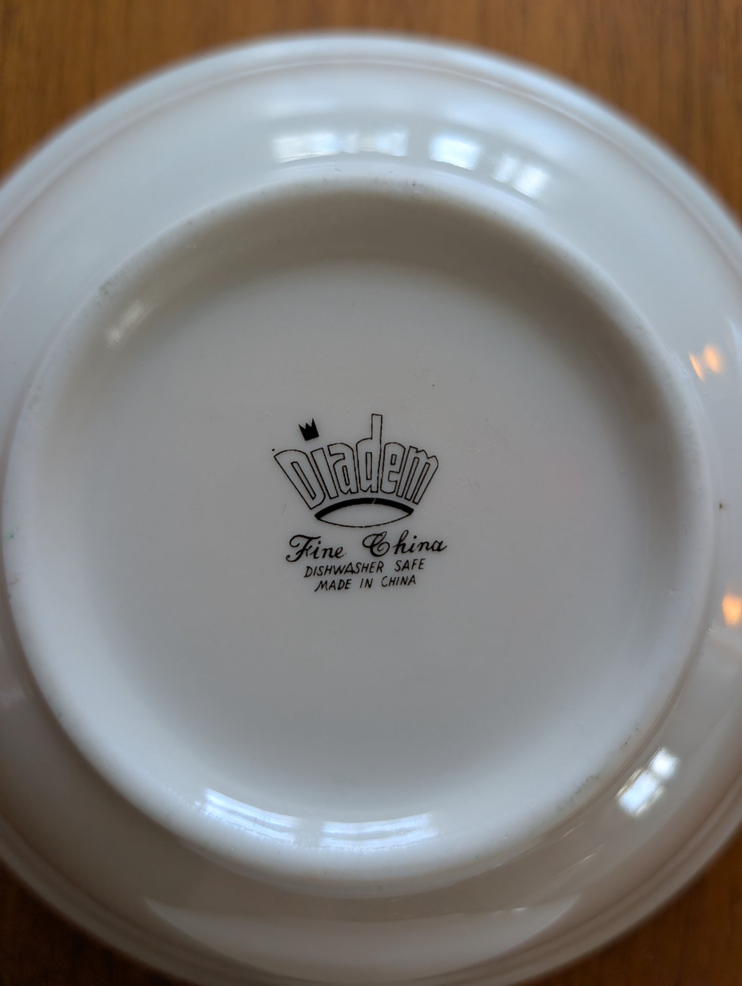 Set of 6 Diadem Fine China Cardinal Christmas Bowls