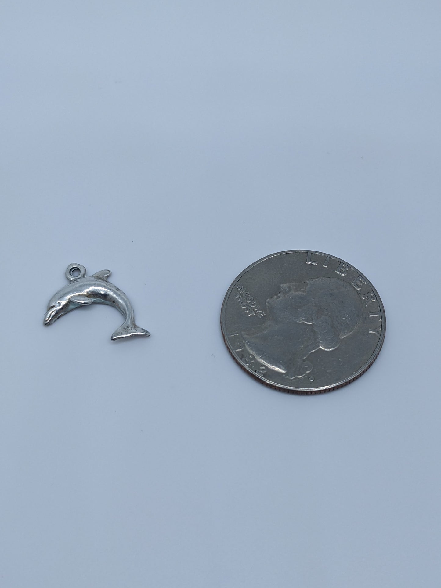 Sterling Silver Dolphin Pendant