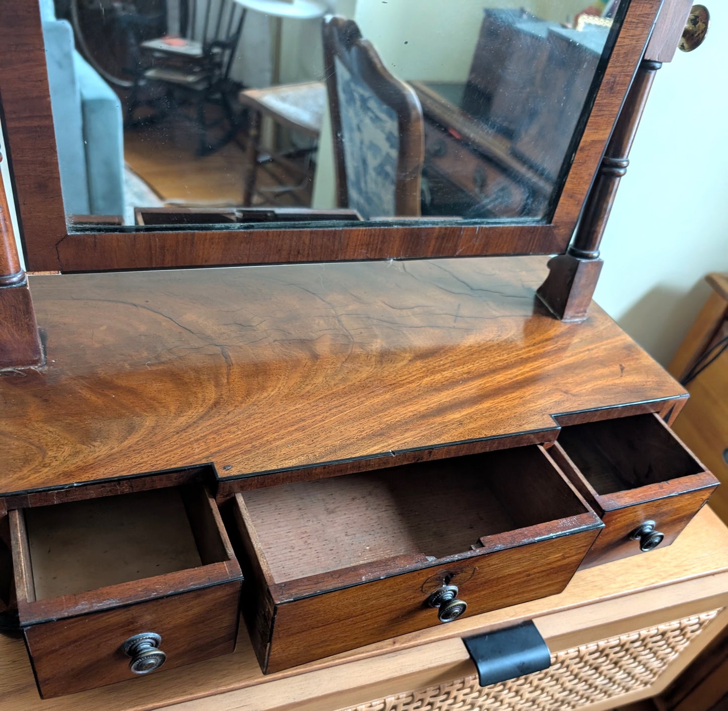 19th Century Dressing Mirror