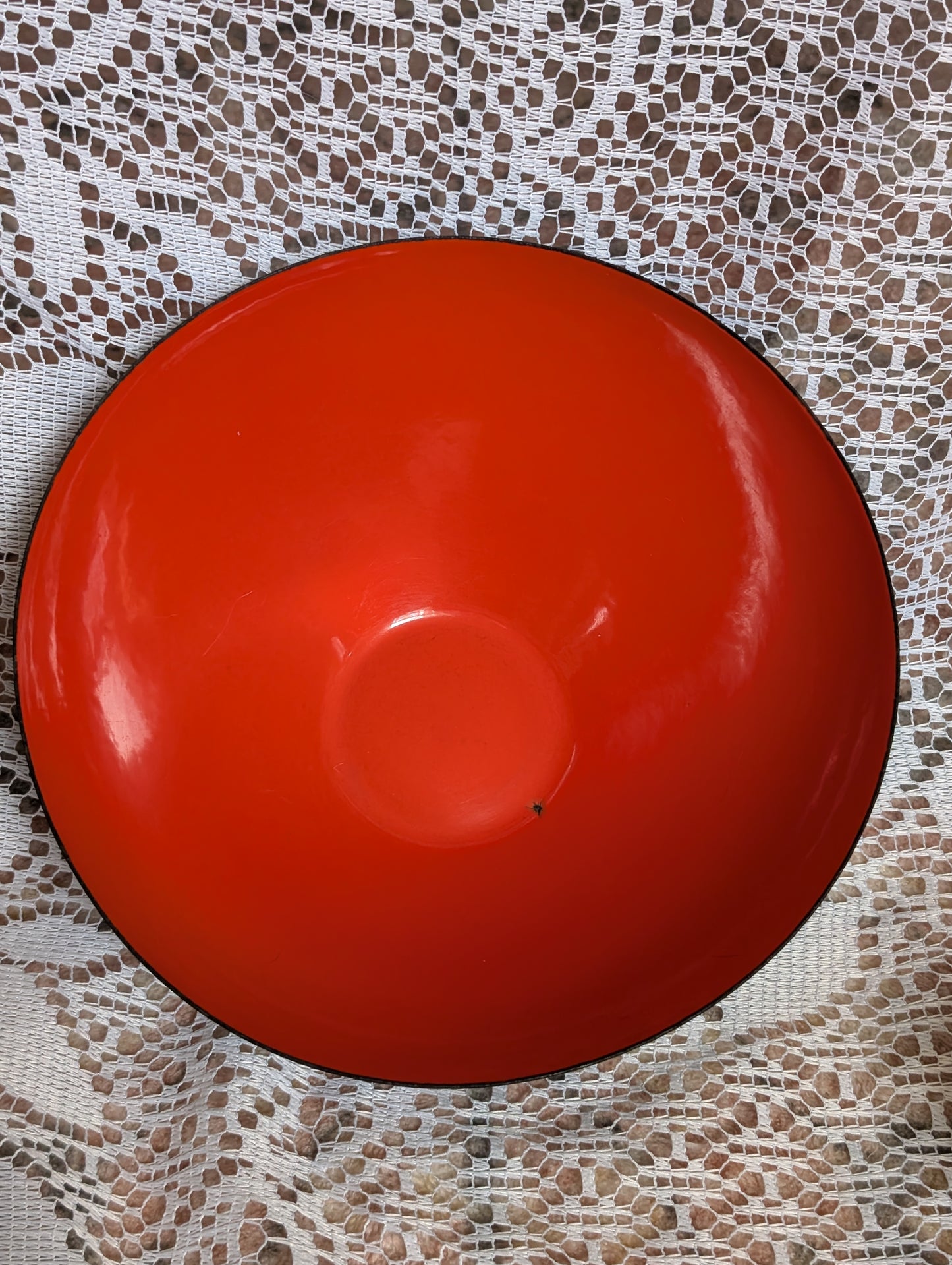 5 Mid Century Enamel Bowls