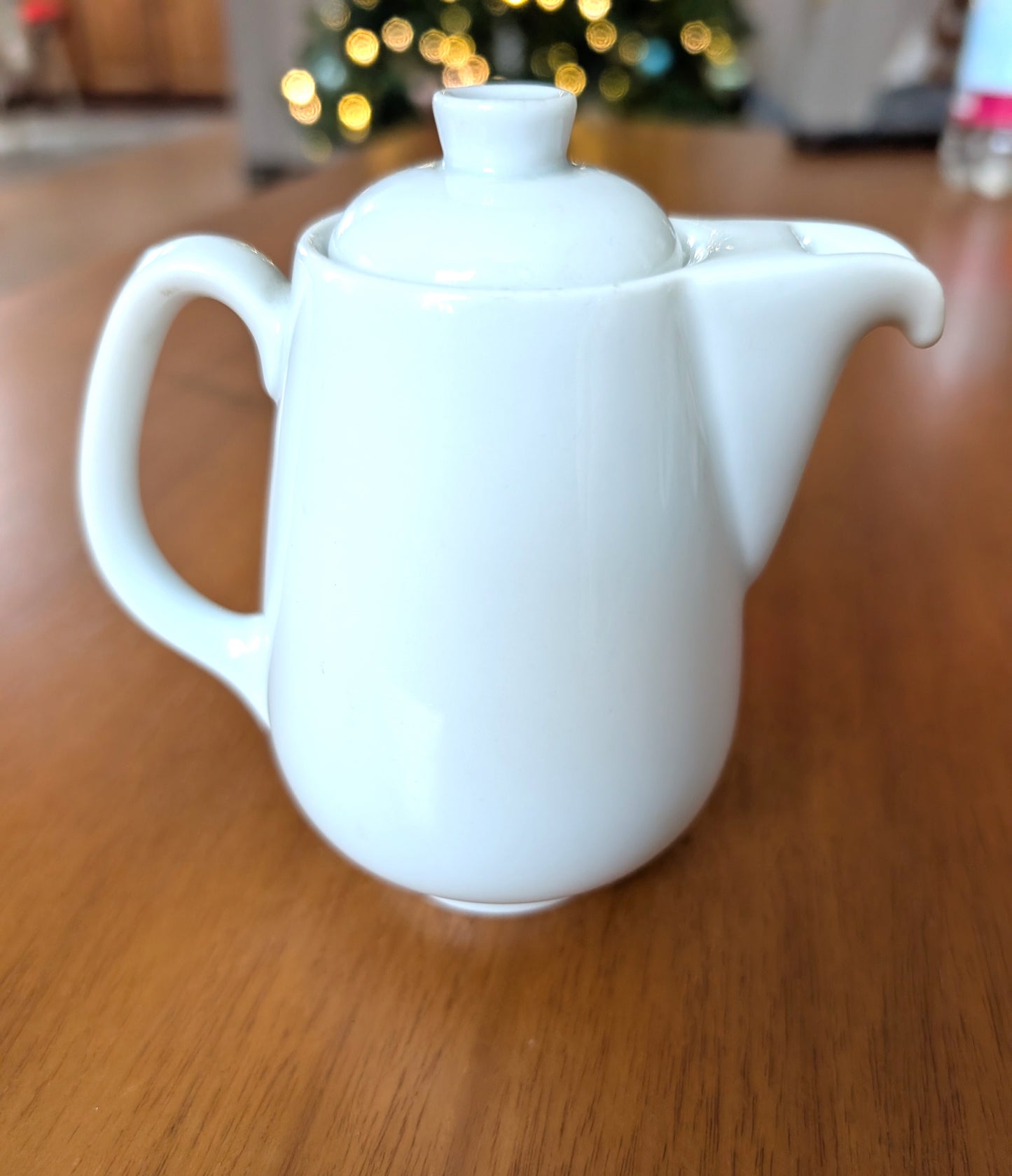 Rosenthal Germany Ceramic White Mini Tea Pot Personalized with Initials FR