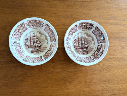 Two Small Nautical Bowls