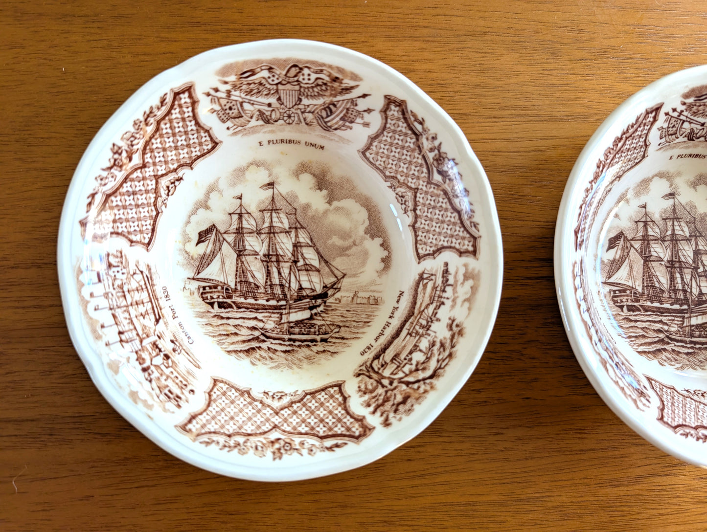 Two Small Nautical Bowls