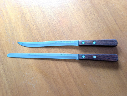 Vintage Flint USA Stainless Vanadium Kitchen Knives