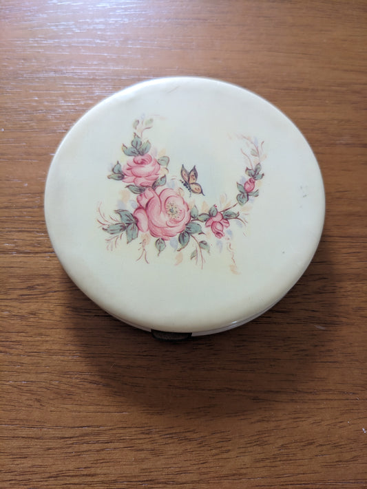 Rose Rex Fifth Avenue Powder Compact with Mirror