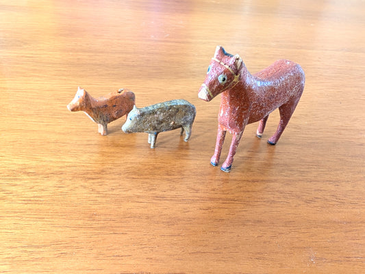 Folk Art Toy Animals