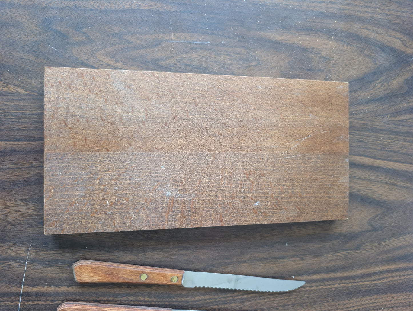 Forgecraft By Washington Forge Set of 2 Stainless Steel Knives & Holder