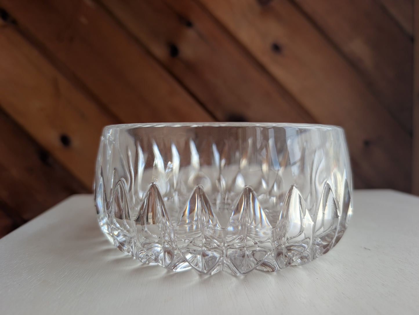 Gorham Althea Lead Crystal Glass 6” inch Bowl