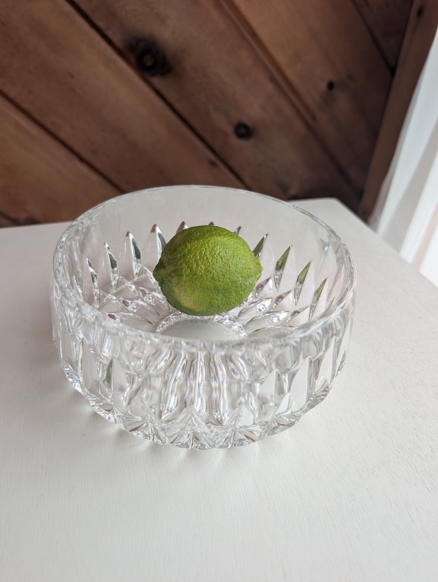 Gorham Althea Lead Crystal Glass 6” inch Bowl