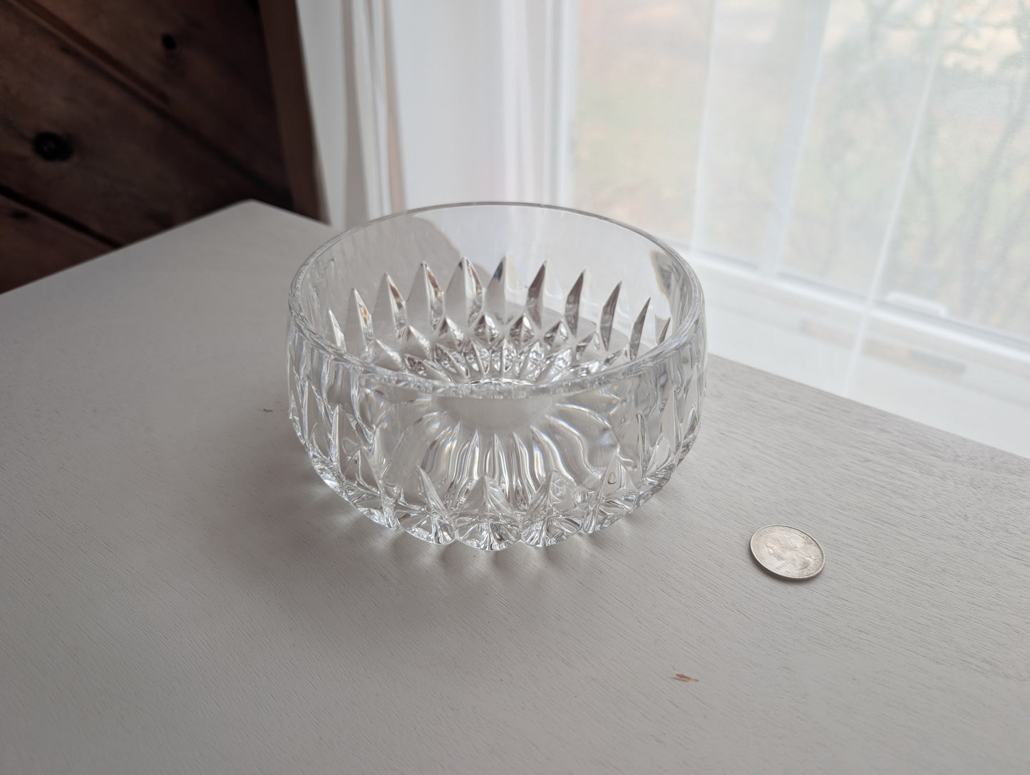Gorham Althea Lead Crystal Glass 6” inch Bowl