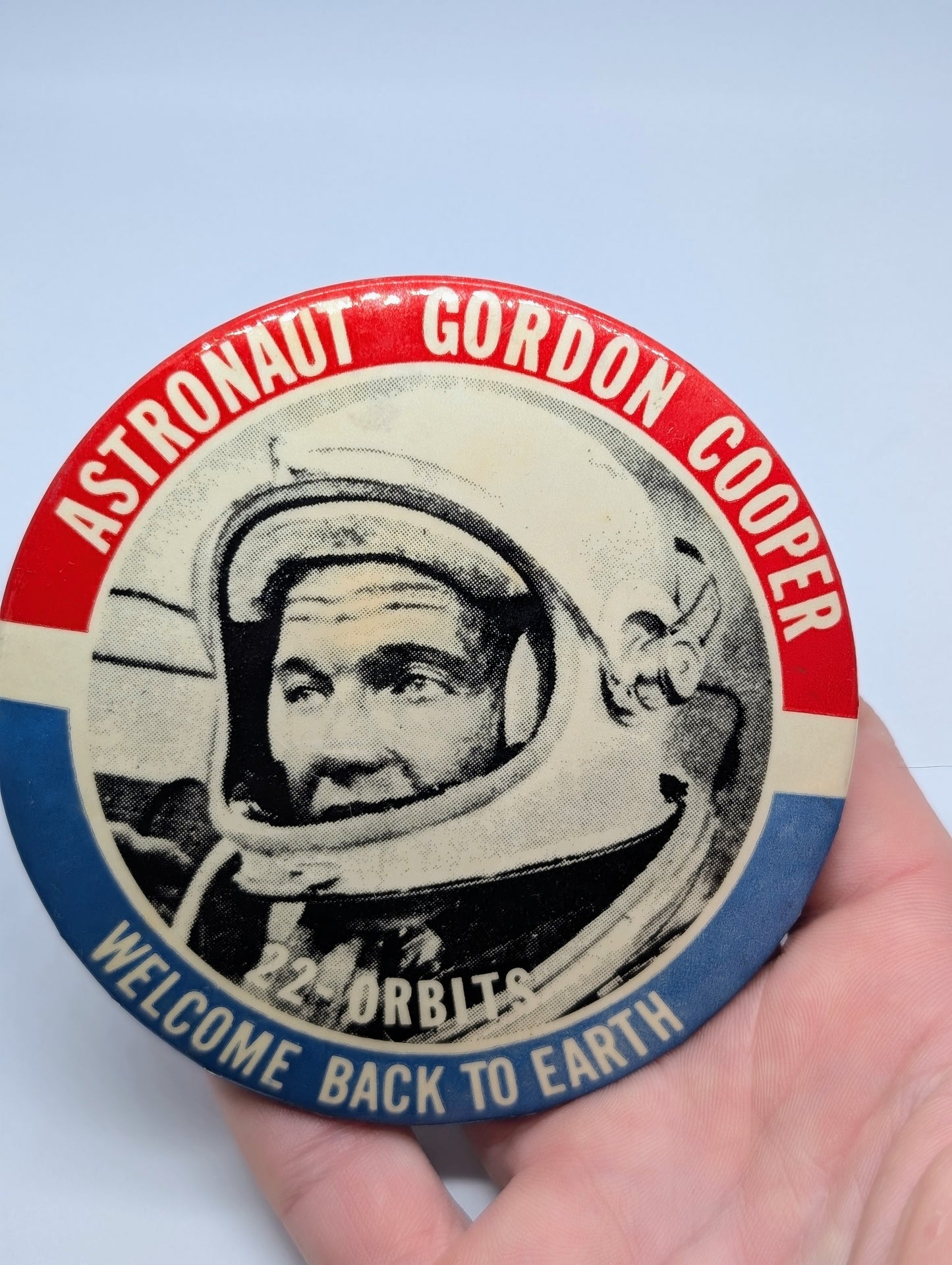 Astronaut Gordon Cooper Pin