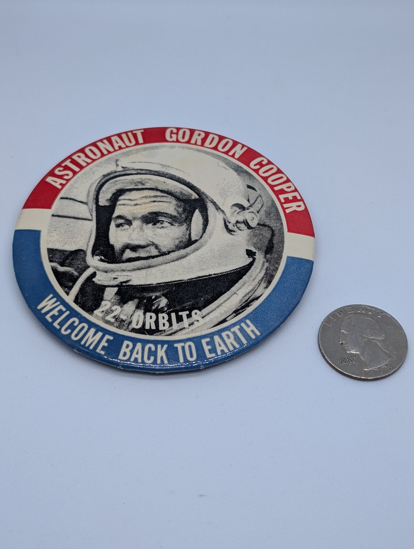 Astronaut Gordon Cooper Pin