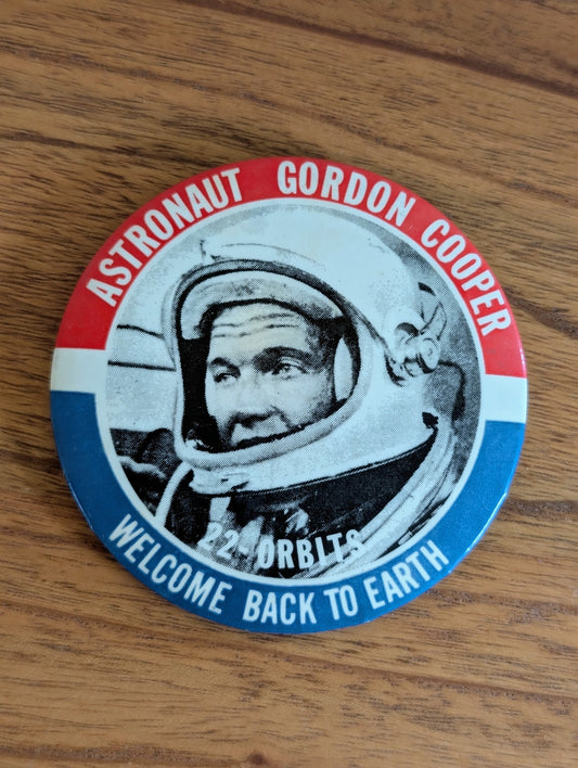 Astronaut Gordon Cooper Pin