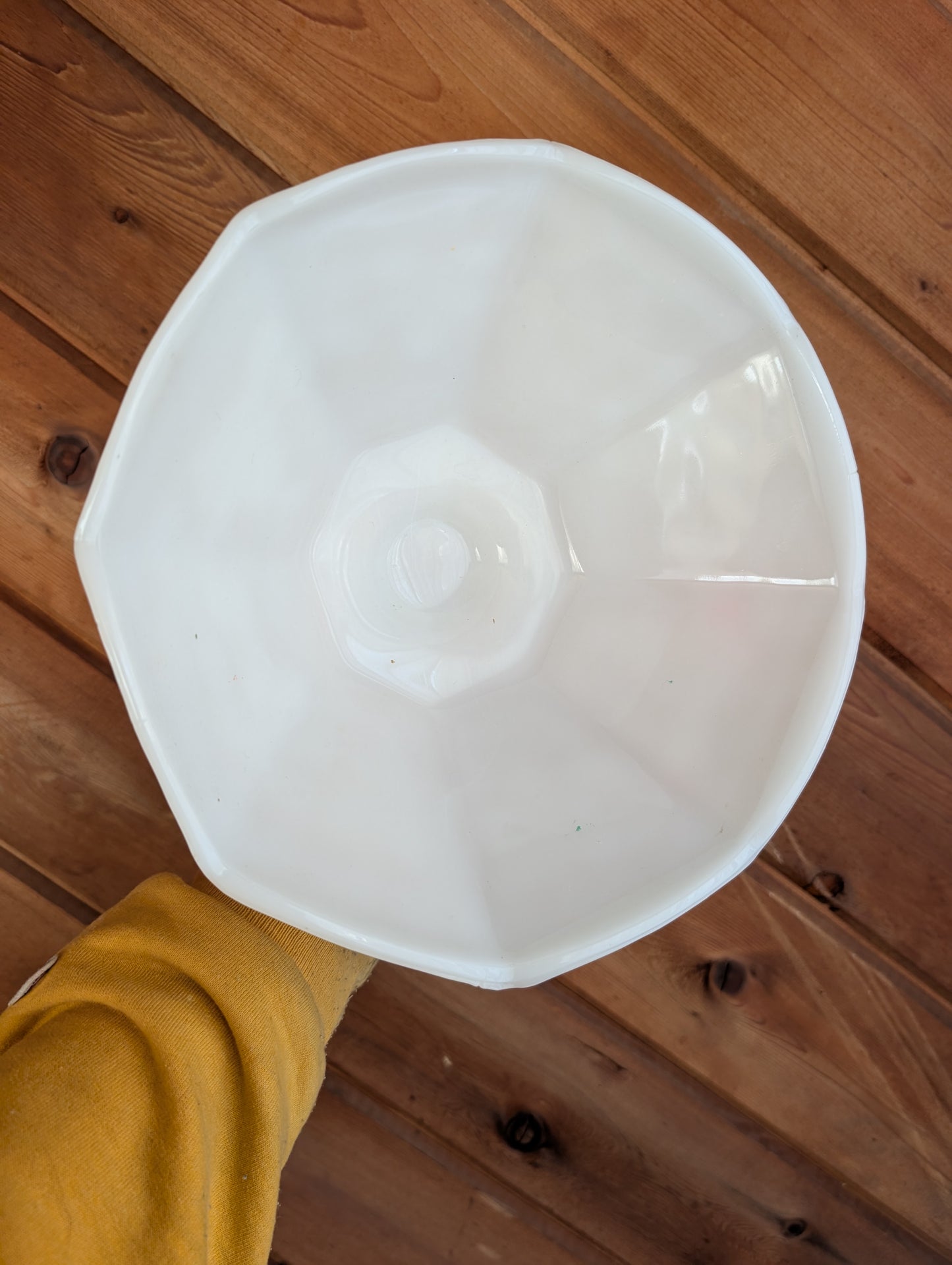 Anchor Hocking "Harvest Grape" Milk Glass Bowl