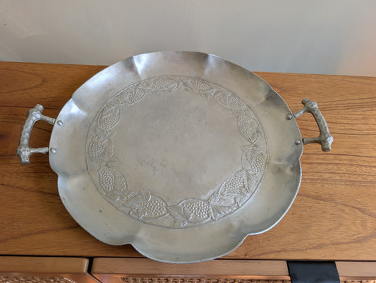 Everlast Grape Platter 14.25" Diameter