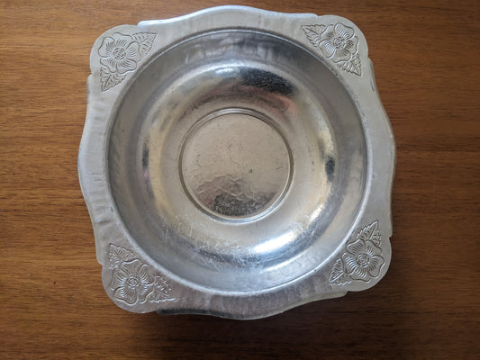 Hammered Aluminum Bowl