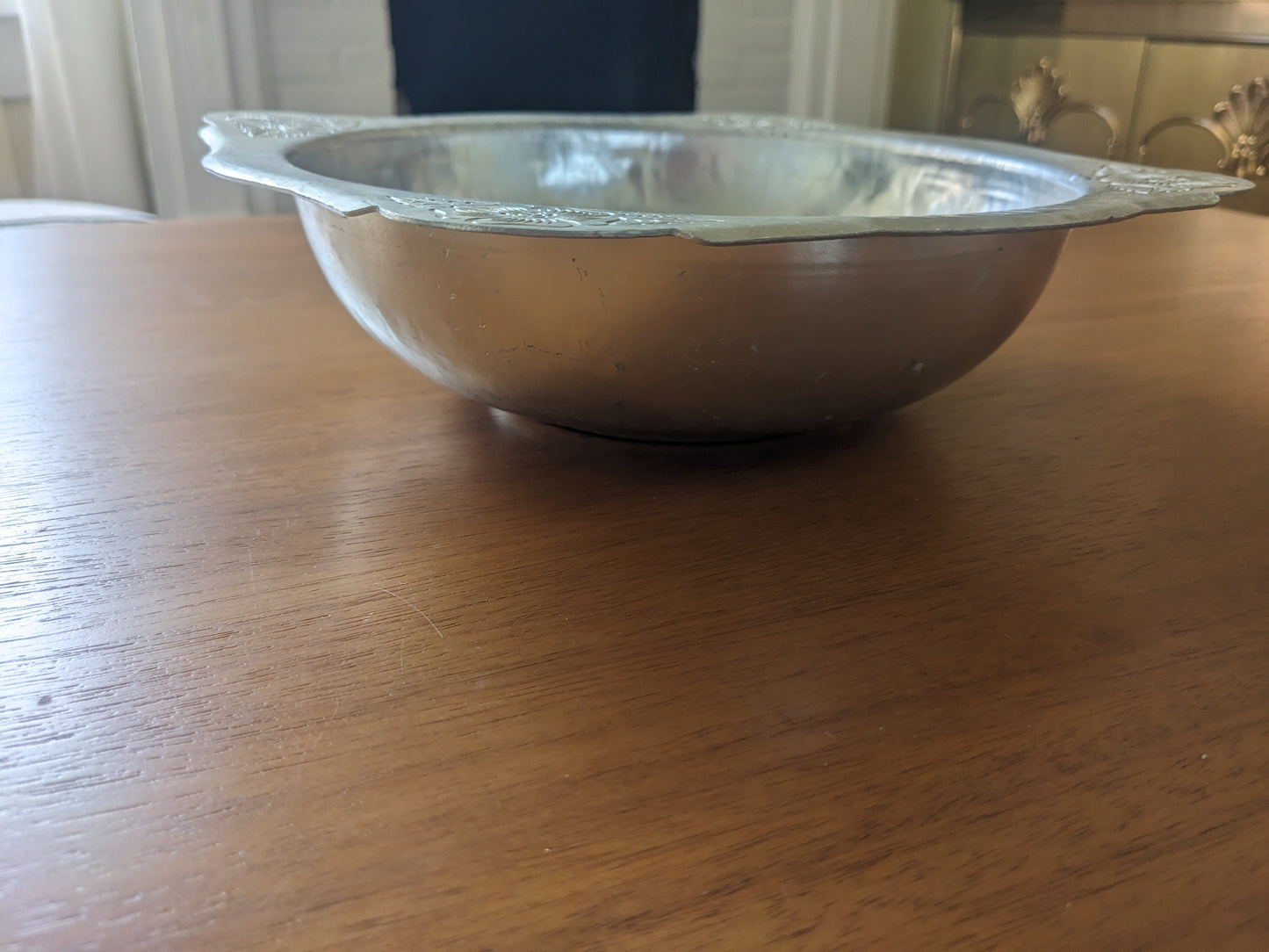 Hammered Aluminum Bowl