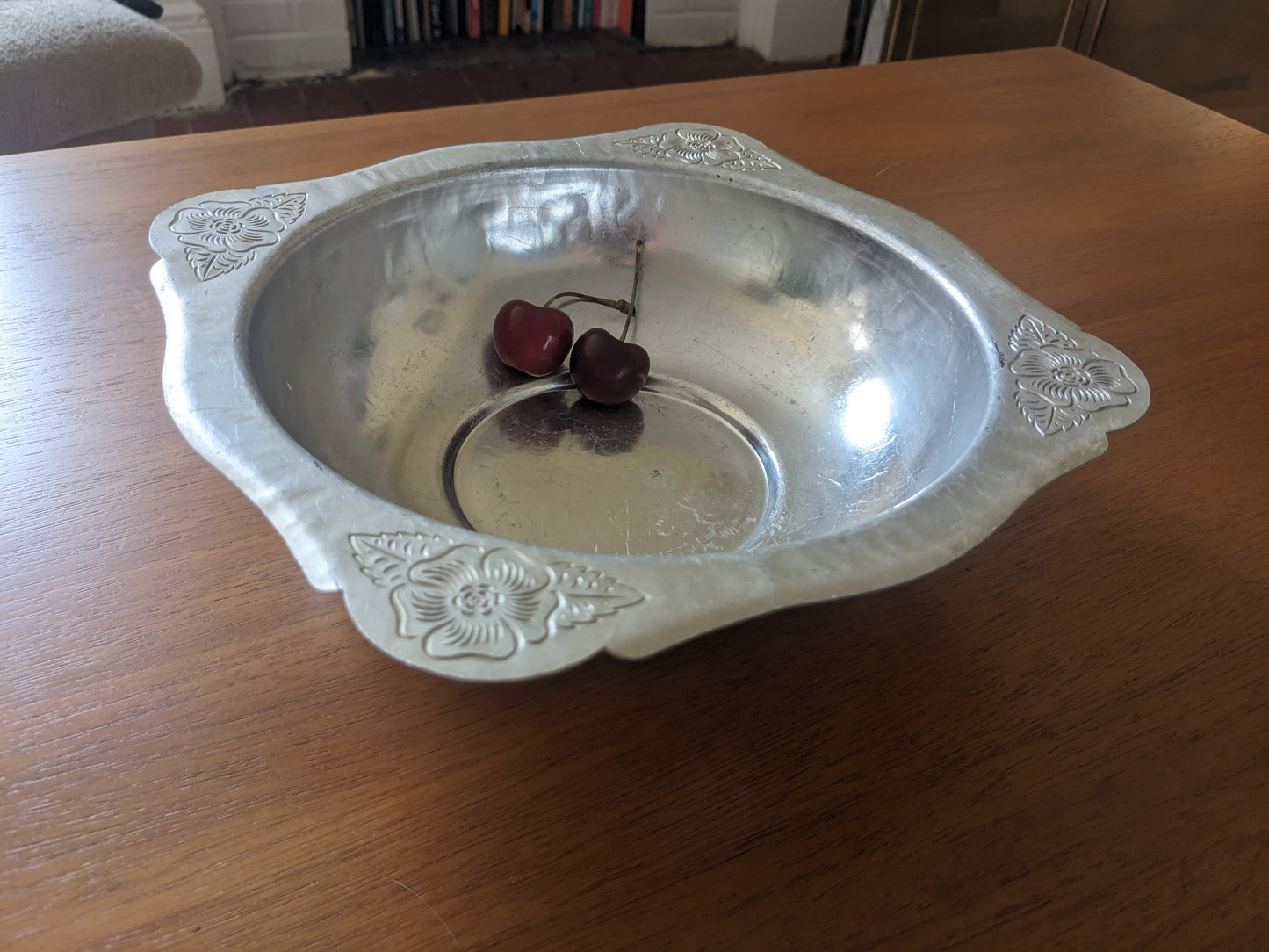 Hammered Aluminum Bowl