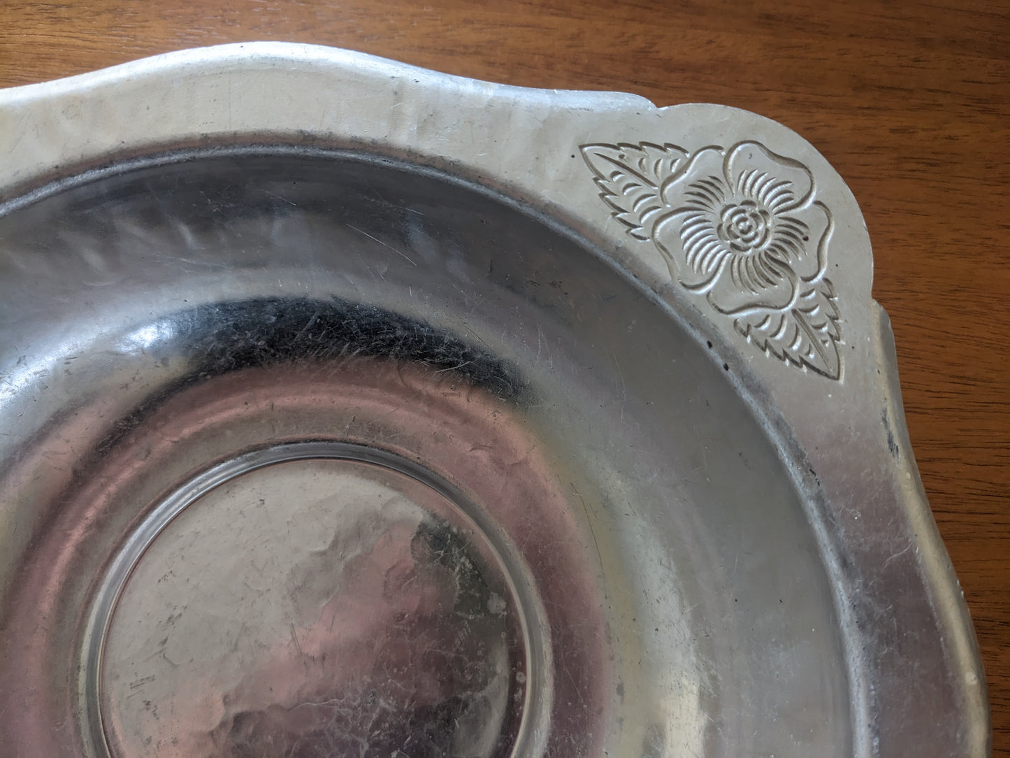 Hammered Aluminum Bowl