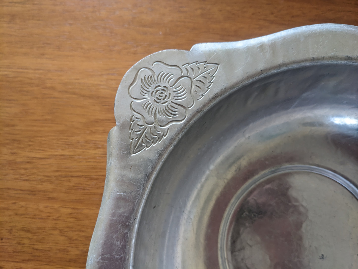 Hammered Aluminum Bowl