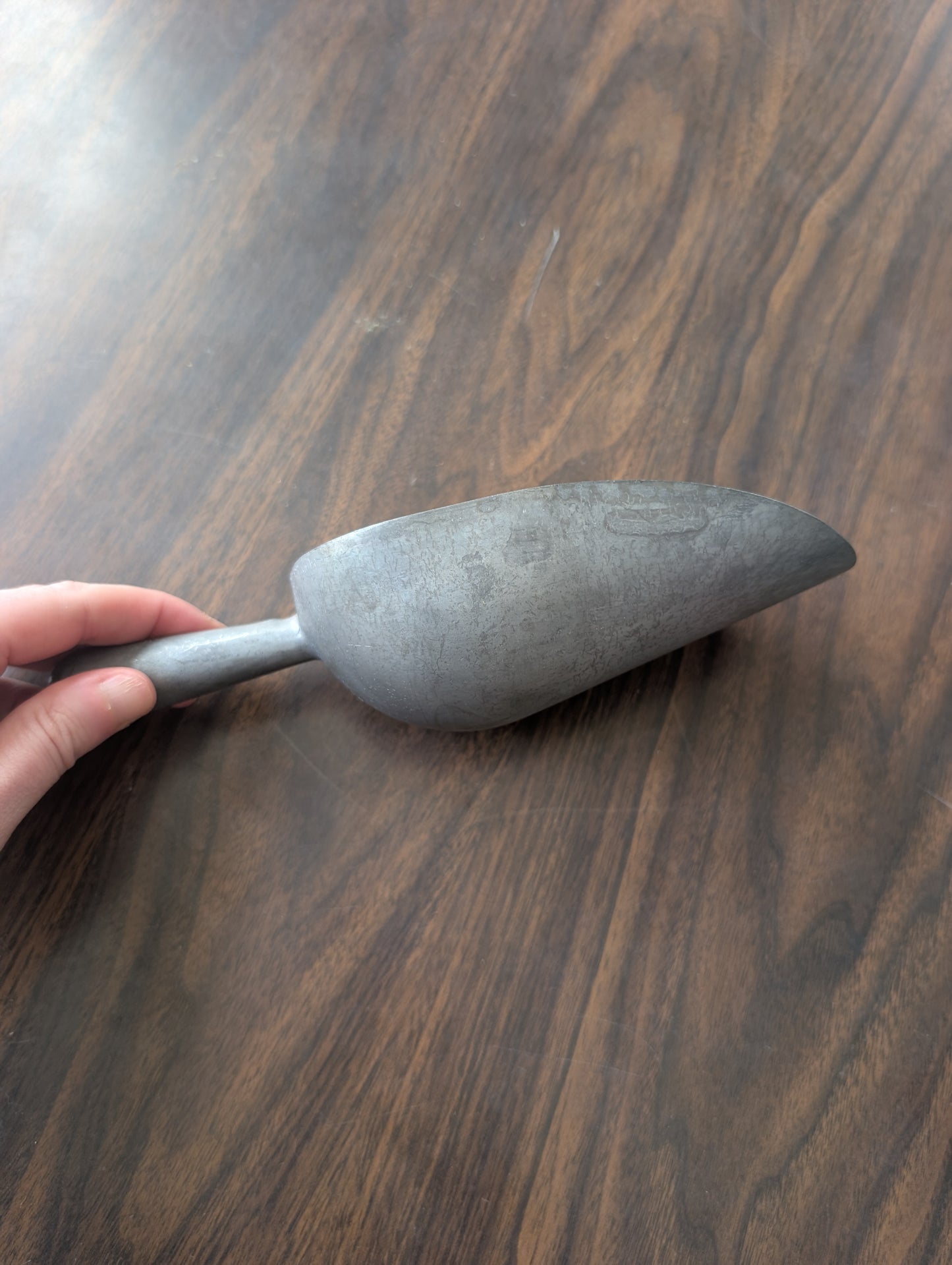 Vintage Aluminum Scoop