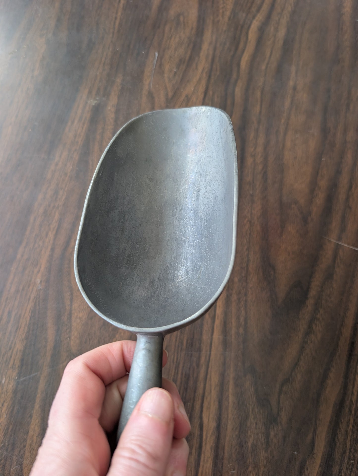 Vintage Aluminum Scoop