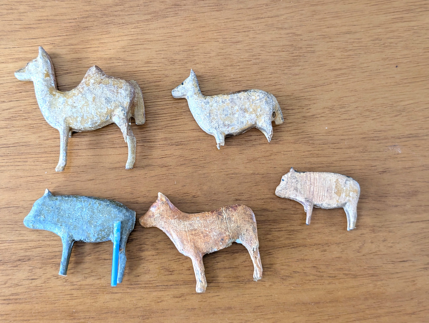 Injured Folk Art Toy Animals