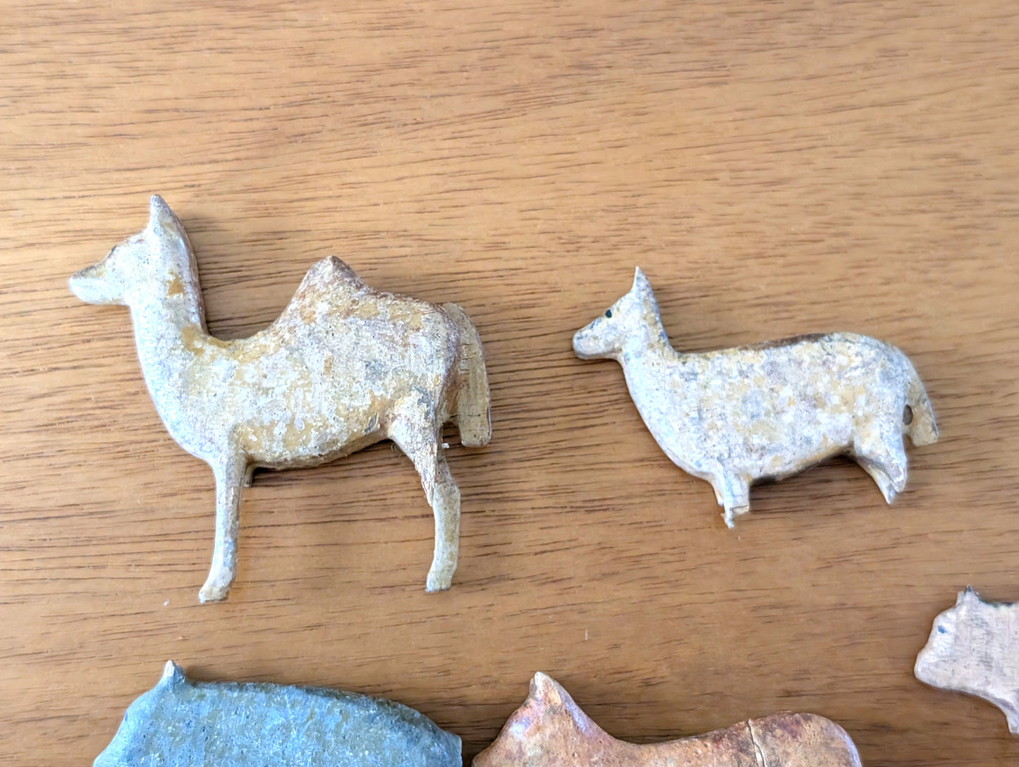 Injured Folk Art Toy Animals