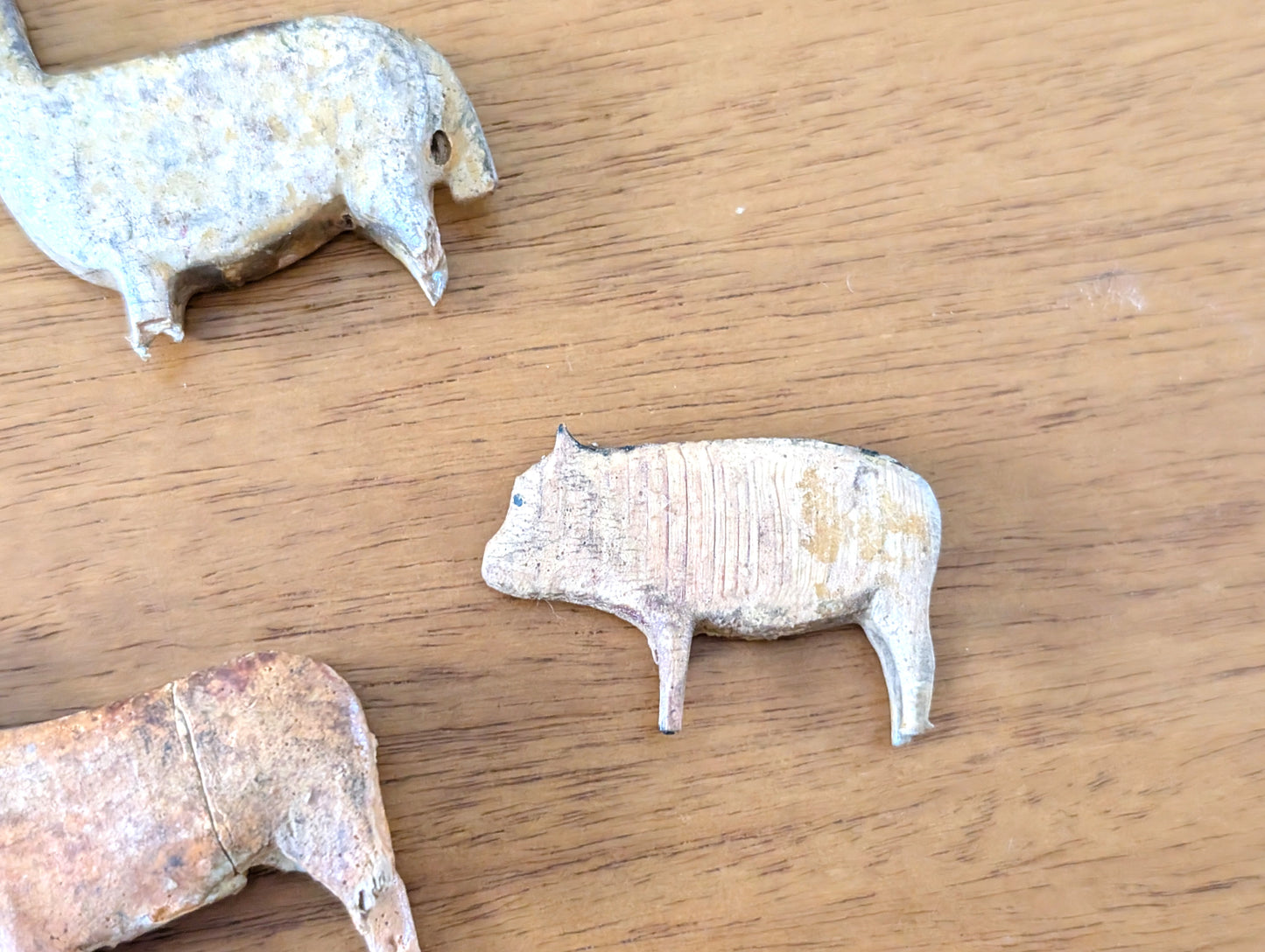 Injured Folk Art Toy Animals