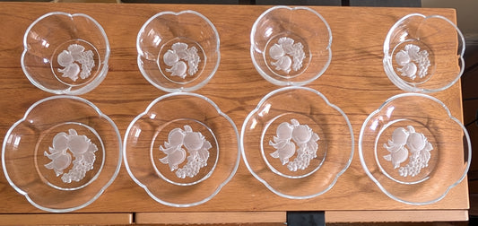 Hoya Crystal Pomona Bowl Set of Eight
