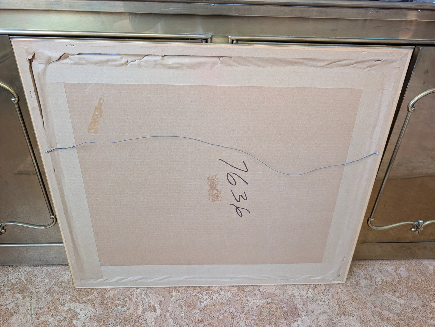 Framed Lithograph by Nahum Gilboa