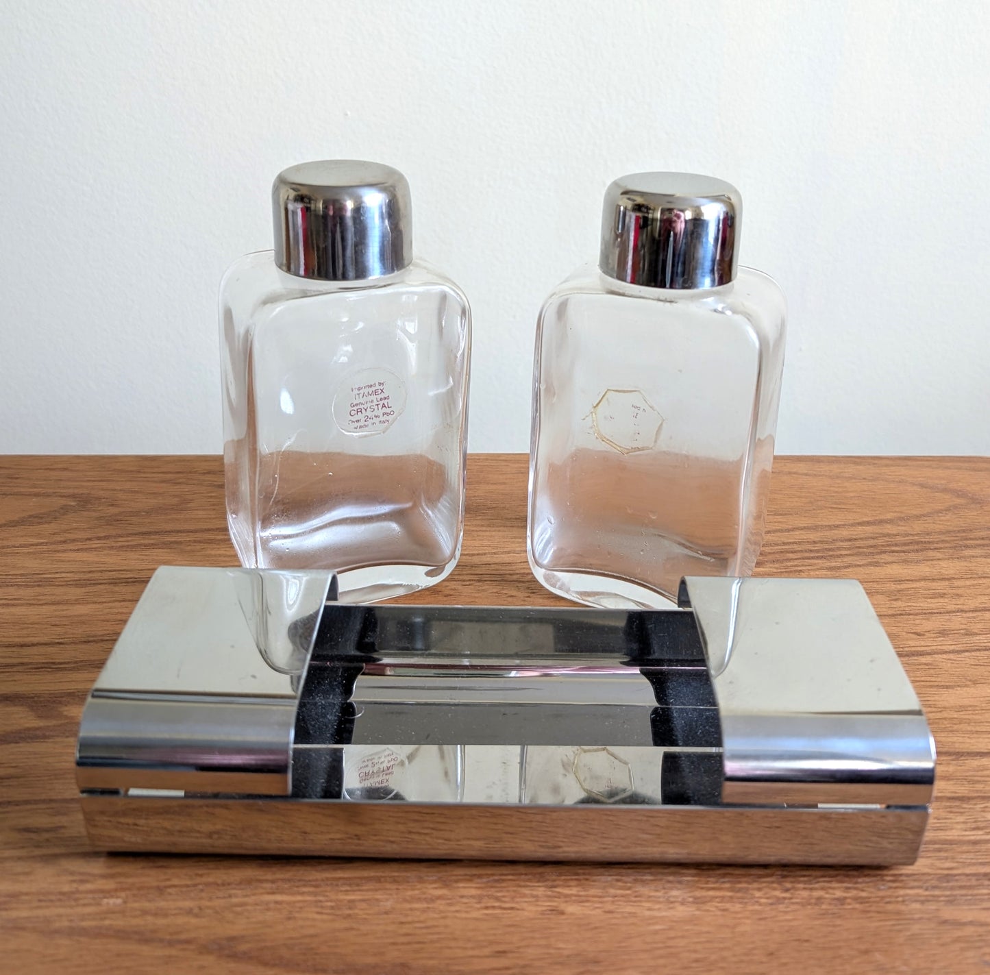 MCM Chrome Vanity Set Italian