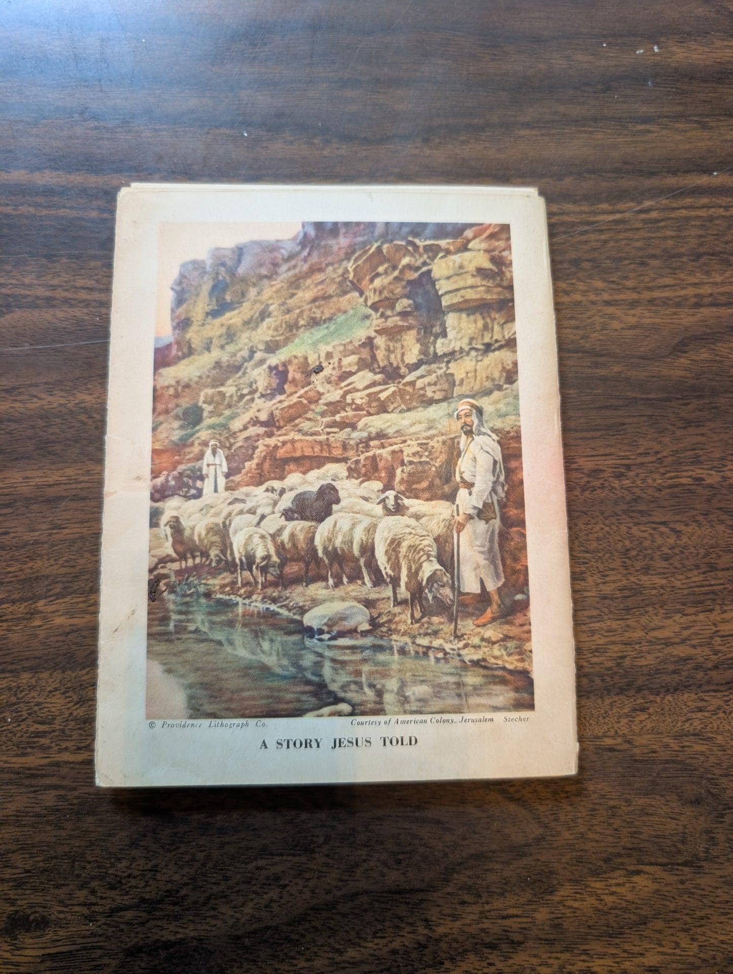 1940 Berean Beginners Pictures & Stories: 18 Providence Lithograph/Group Lessons