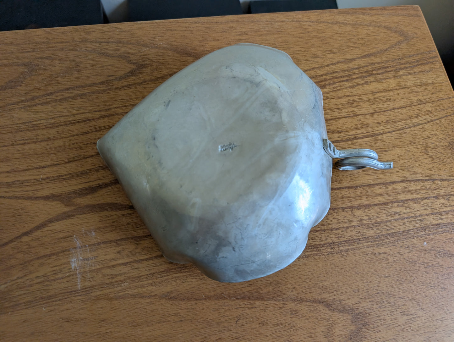 Vintage Buenilum Hammered Aluminum Leaf Dish