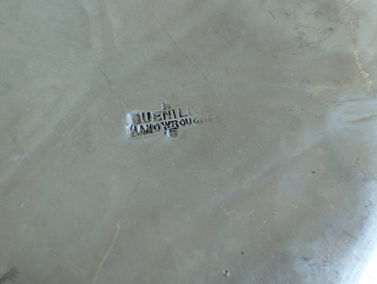 Vintage Buenilum Hammered Aluminum Leaf Dish