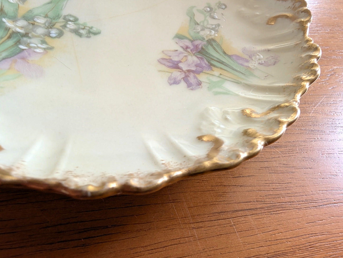 Set of 10 Limoges 6 inch Dessert Plates