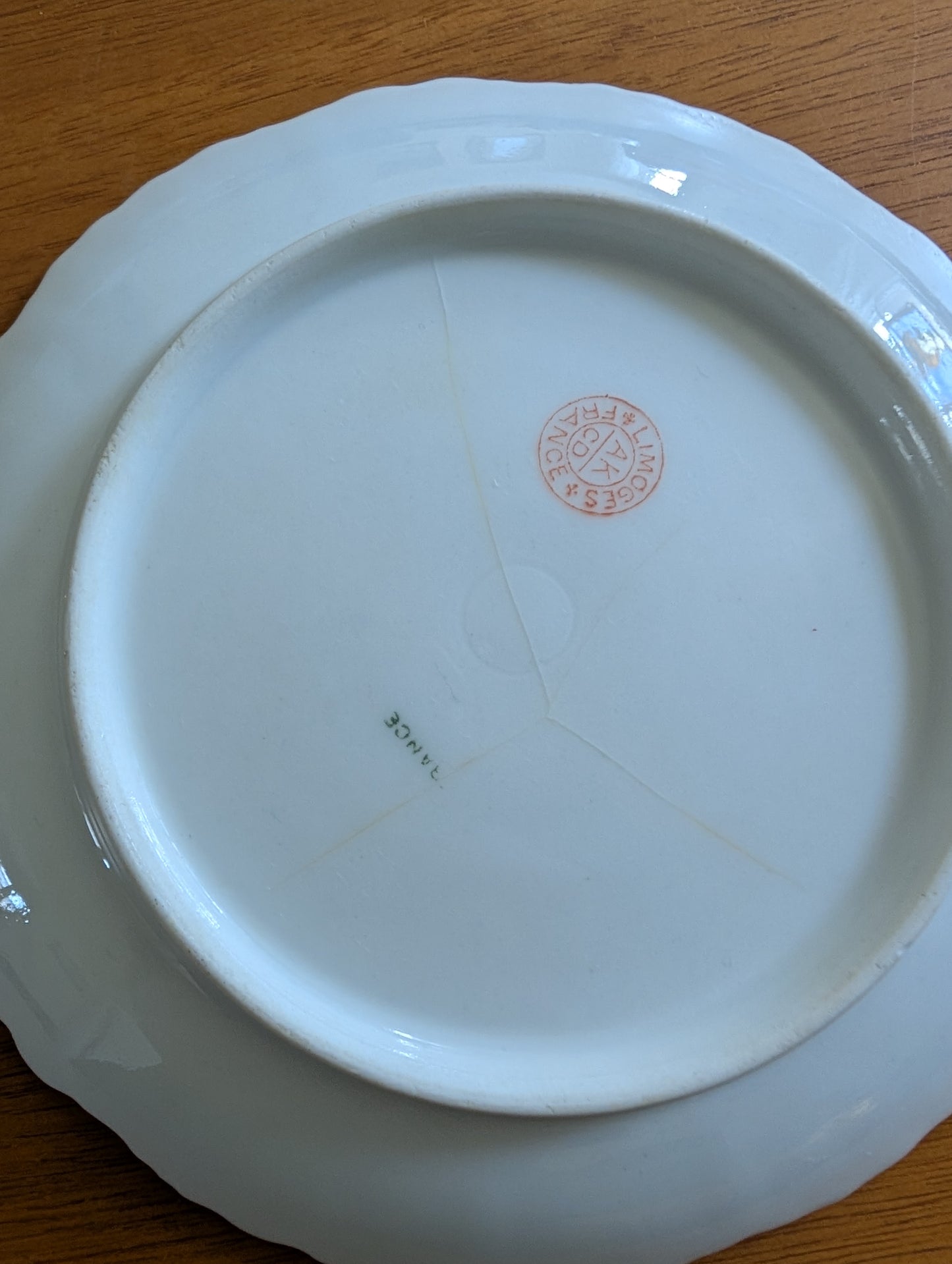 Set of 10 Limoges 6 inch Dessert Plates