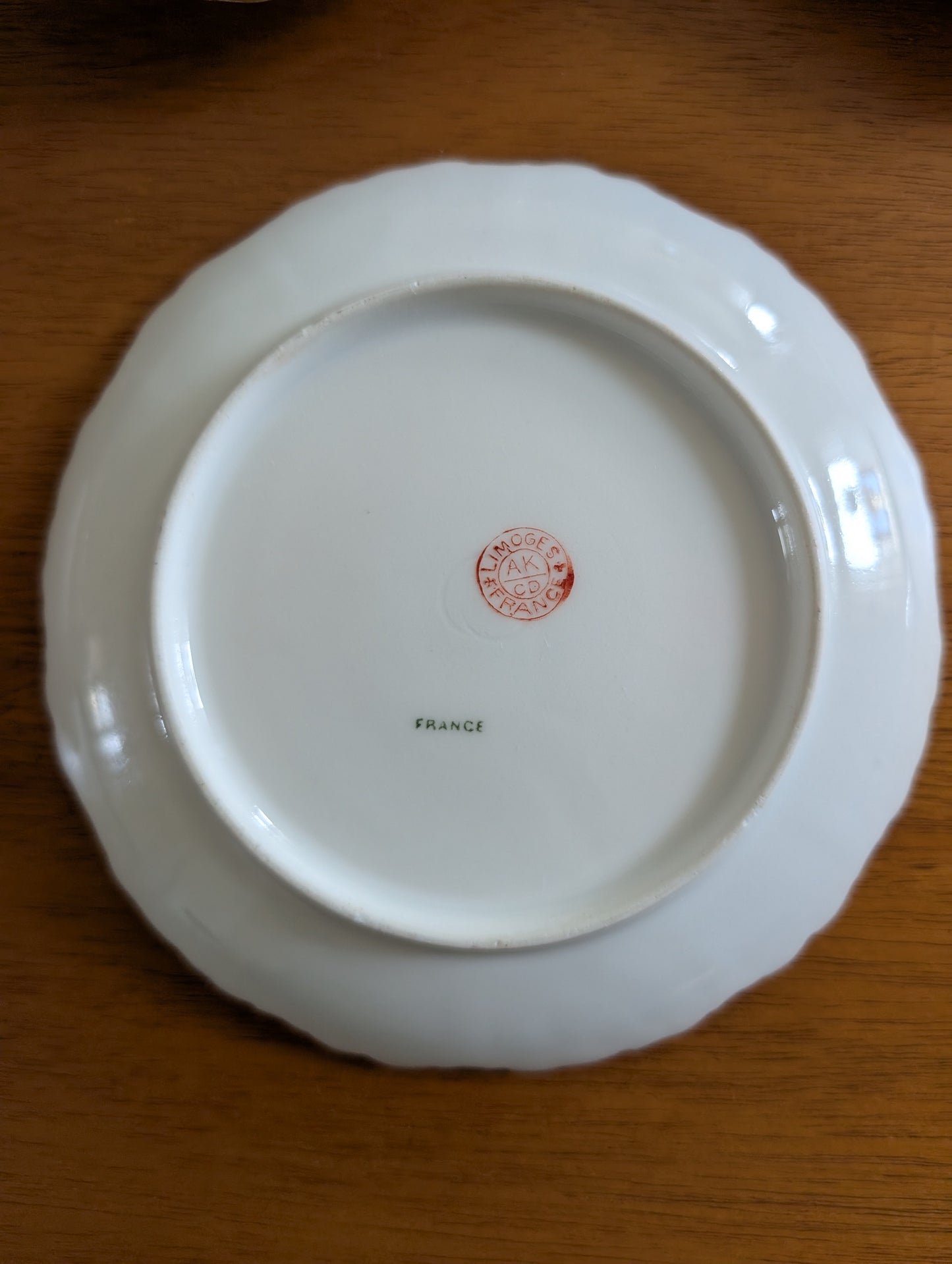 Set of 10 Limoges 6 inch Dessert Plates
