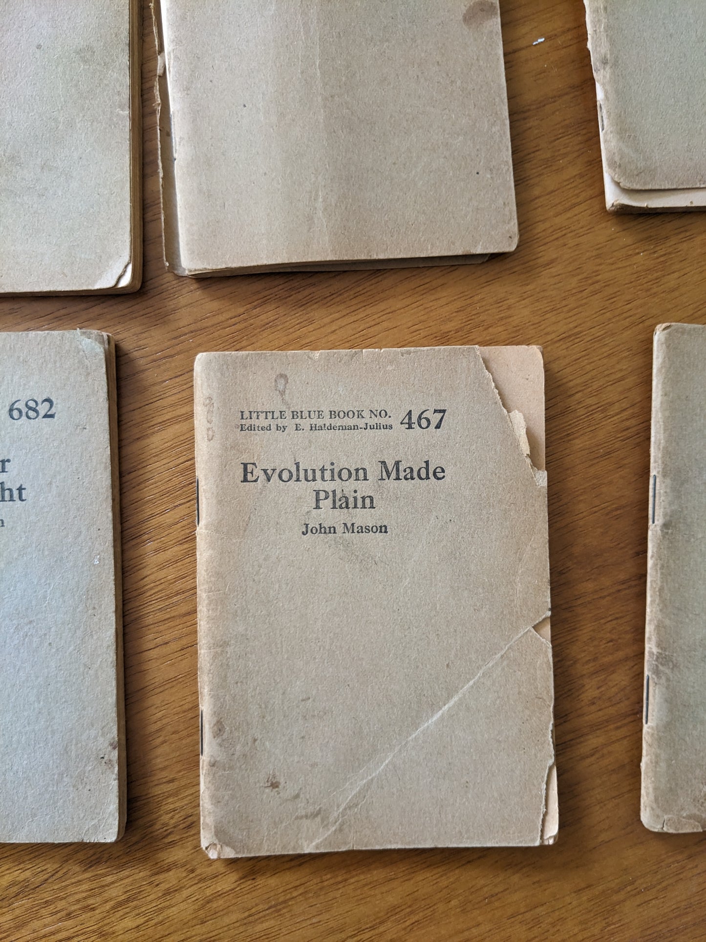 10 Little Blue Books from the 1920s